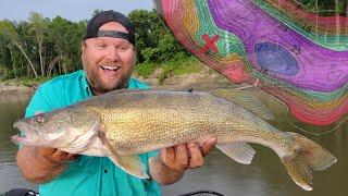 How To Target GIANT River WALLEYE (Summer Tactics)