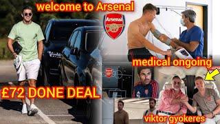 Breaking News arsenal complete Viktor Gyokeres 'Deal' transfer clause agreed arsenal new signing