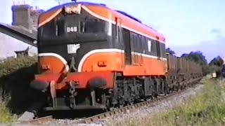 Irish Rail 001 (A) Class 048 - Kingscourt to Platin Gypsum - Sept 1993