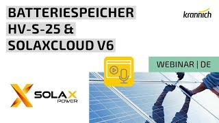 Webinar Solax – Die Energiespeicherlösung