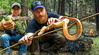 5-Day Wilderness Survival Challenge in TEXAS (THE MOVIE - SEASON 3) Forage, Hunt, Fish, Trap, Thrive