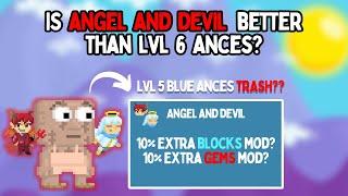 Growtopia Grow4Good Angel and Devil | Grow4Good | Best ances?