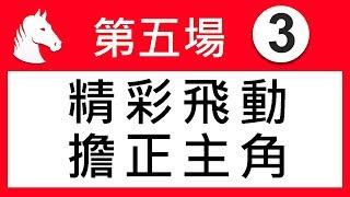 賽馬精選第5場 精彩飛動 擔正主角 「波仔」2019-05-29