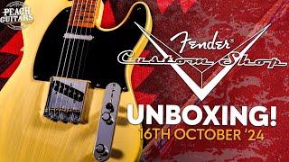 Fender Custom Shop Unboxing! | 16th October 2024