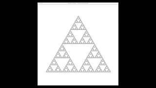 Sierpinski Triangle - Python Turtle Project