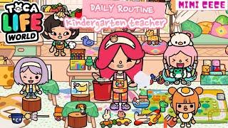 DAILY ROUTINE LÀM CÔ GIÁO MẦM NON SẼ RA SAO?  | DAILY ROUTINE BEING KINDERGARTEN TEACHER