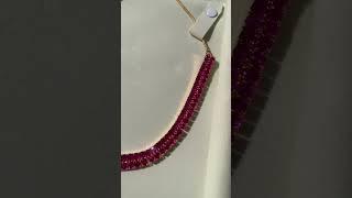 Burmese Natural Ruby necklace