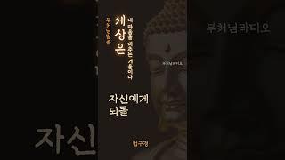 세상은 내 마음을 비추는 거울이다 | 부처님말씀 | 석가모니명언 | 인생지혜 | 명상의말씀