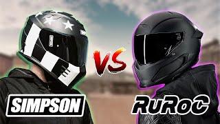 Simpson Ghost Bandit vs Ruroc Atlas 2.0 | Clubstyle Helmet Shootout