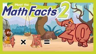 Meet the Math Facts Multiplication & Division - 4 x 5 = 20