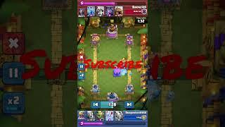 2x elixir Over leveled gob barrel #shorts #clashroyale