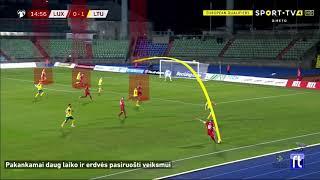 How to use side space / Luxembourg  crosses