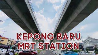 [4K Walk] Kepong Baru MRT Station Construction in Progress (Malaysia)