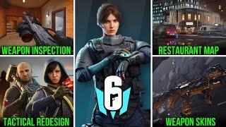 *HUGE UPDATE* Weapon Inspection, Restaurant Map, Artstyle Change & More! Rainbow Six Mobile