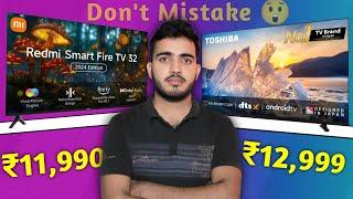 Toshiba V Series 32 inch TV vs Redmi F series 32 inch TV : Best Budget Smart 32 Inch TV Under 13k?