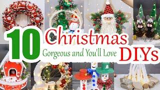 10 Gorgeous DIY Christmas Decorations You’ll Love | Christmas Crafts