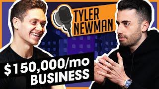 Tyler Newman on Real Estate Investing, Lamborghinis, 150K + Months In Business, Education & Success