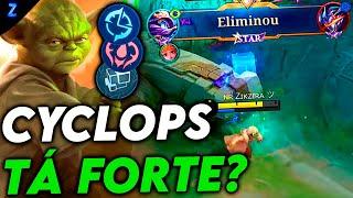 FOCA MEU CYCLOPS NÃÃÃÃÃÃÃOOOO... - CYCLOPS GAMEPLAY | Mobile Legends