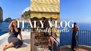 My First Time Visiting Italy | EP. 1 - Capri, Positano, Amalfi Coast, and Ravello