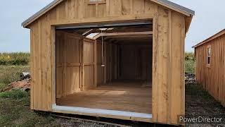 Awesome 12'x30' Amish built shed ordered for just over $5000!