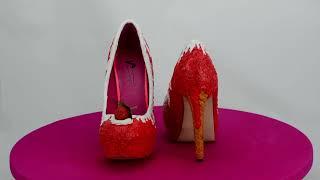 Bake A SHOE Ice Cream Heels