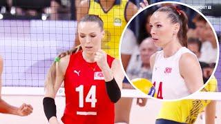 เอด้า แอร์แดม โอลิมปิก 2024 Eda Erdem Dündar volleyball olympics | highlights