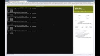 Kubernetes traffic control demo: ping test