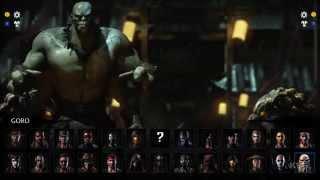 Mortal Kombat X - All Characters & Variations | List (PC HD) [1080p]