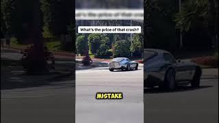 Expensive Sports Car Crash #shorts