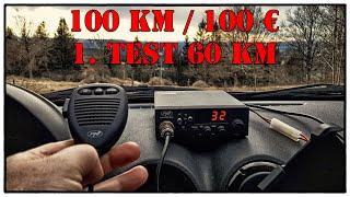 CB-Funk - Challenge: 100 km / 100 Euro | 1. Versuch 60 km  (S2F10)