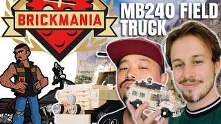 Brickmania | MB240 Field Truck | ASAP Animation | Custom Military LEGO Set