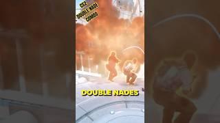 CS2 double Grenade Combo, got you  guaranteed kill or you can get 5 in one shot #cs2 #lineups #cs2