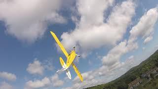 Piper Cub - chase flight 1