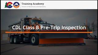 DMO Training Academy-CDL Class B Pre Trip Inspection