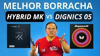 COMPARISON HYBRID MK VS DIGNICS 05 || TABLE TENNIS - PING PONG