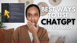 ChatGPT tutorial for researchers: Is it a game changer?