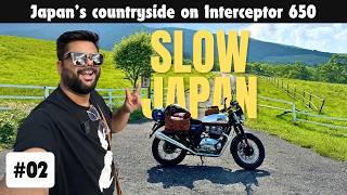 First Moto-Camping in Japan with Interceptor 650 | Ep 2: SLOW JAPAN