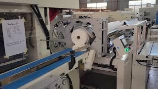 Automatic small bobbin paper tissue machine production line