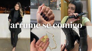 GRWM | Arrume se comigo para colocação de grau  - Unha, cabelo, maquiagem e roupa! 