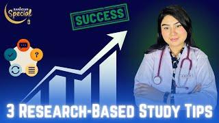 RESEARCH BASED STUDY TIPS ‼️FACING DIFFICULTY WATCH THIS 3 MINUTES 3 AMAZING TIPS 