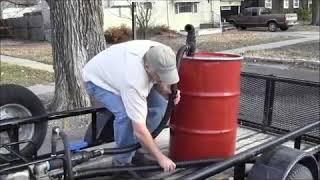 55 Gallon Portable Asphalt Sealcoat Spray System - ASD-PBK