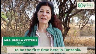 Mrs. Ursula Vetterli's Testimonial: Unforgettable Safari Experience with Savannah Tours