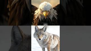 Bald Eagle vs Animals (Falcon, Vulture, Crow)