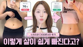 핫하다는 스위치온 다이어트 직접 해봄 ( 진짜 근손실 없이 살 빼줄까?ㅣ체중변화보다 대박이었던 눈바디 변화ㅣ스위치온 꿀팁ㅣQ&A 까지 알찬 4주차 후기 )