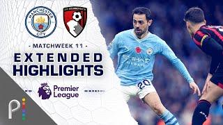 Manchester City v. Bournemouth | PREMIER LEAGUE HIGHLIGHTS | 11/4/2023 | NBC Sports