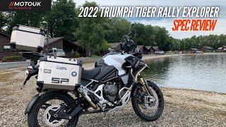 SPEC REVIEW 2022 Triumph Tiger 1200 Rally Explorer as we head off on a 2,200 mile trip | MotoUK