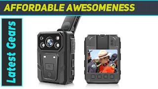 CAMMHD 1296P HD Body Camera with Night Vision and 15-Hour Recording - Best Body Camera for Law