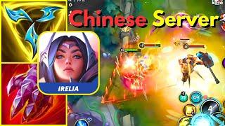 The King of Irelia (Top Laner) | Full Livestream | 4 Games | Wild Rift China Server