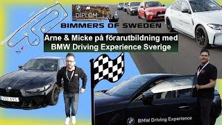 BOS på förarutbildning i M3 G80 med BMW Driving Experience Sverige