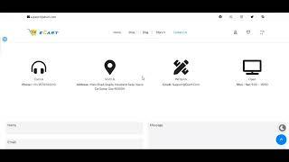 eCart Web  eCommerce Store Website with Laravel